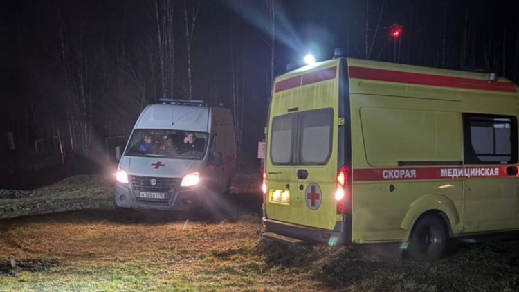 Глава Карелии Парфенчиков опубликовал кадры с места крушения Су-30